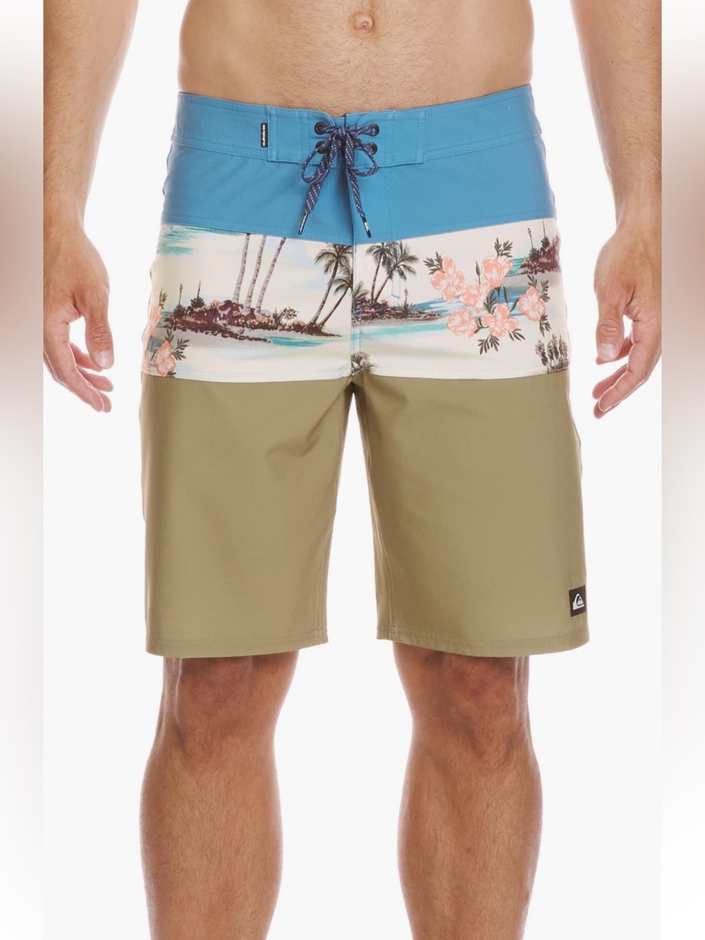 Quicksilver Surfsilk Panel Board Shorts Men’s Size 28 New With Tags